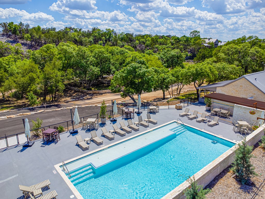 37 South Ranch Road 783 Harper, TX 78631 - Photo 18 of 19 a view of a swimming pool with chairs