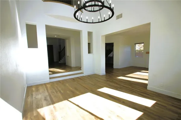 a very nice looking room with a large window