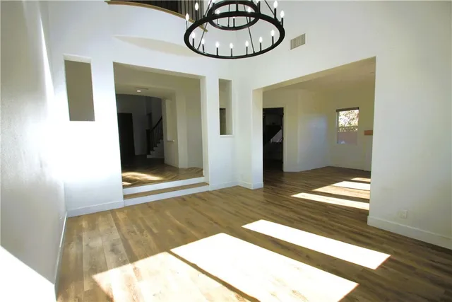 a very nice looking room with a large window