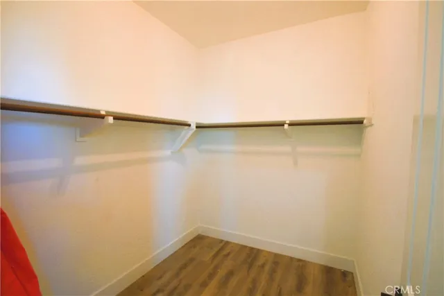 a view of empty room with windows