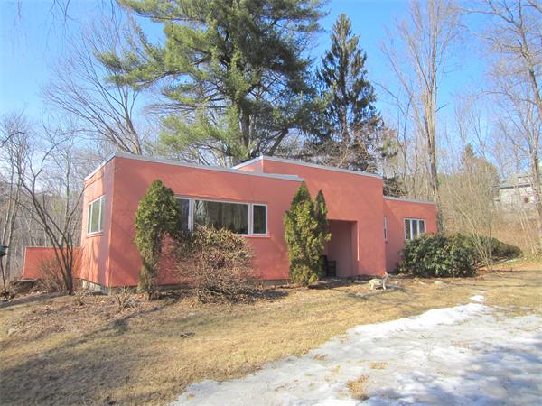 221 Lincoln Road Lincoln, MA 01773 - Photo 13 of 17 a front view of house with pathway