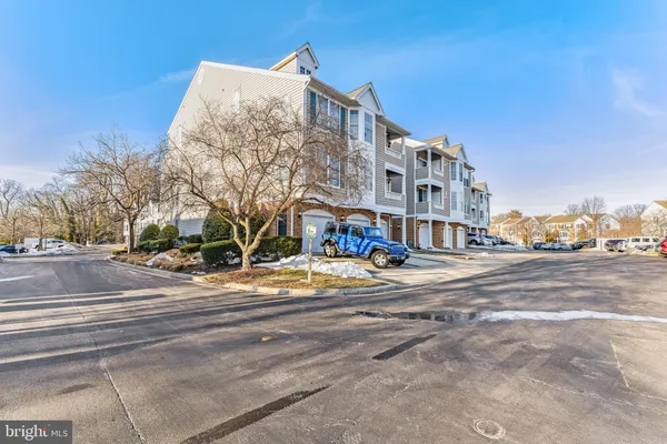 a view of a building with a street