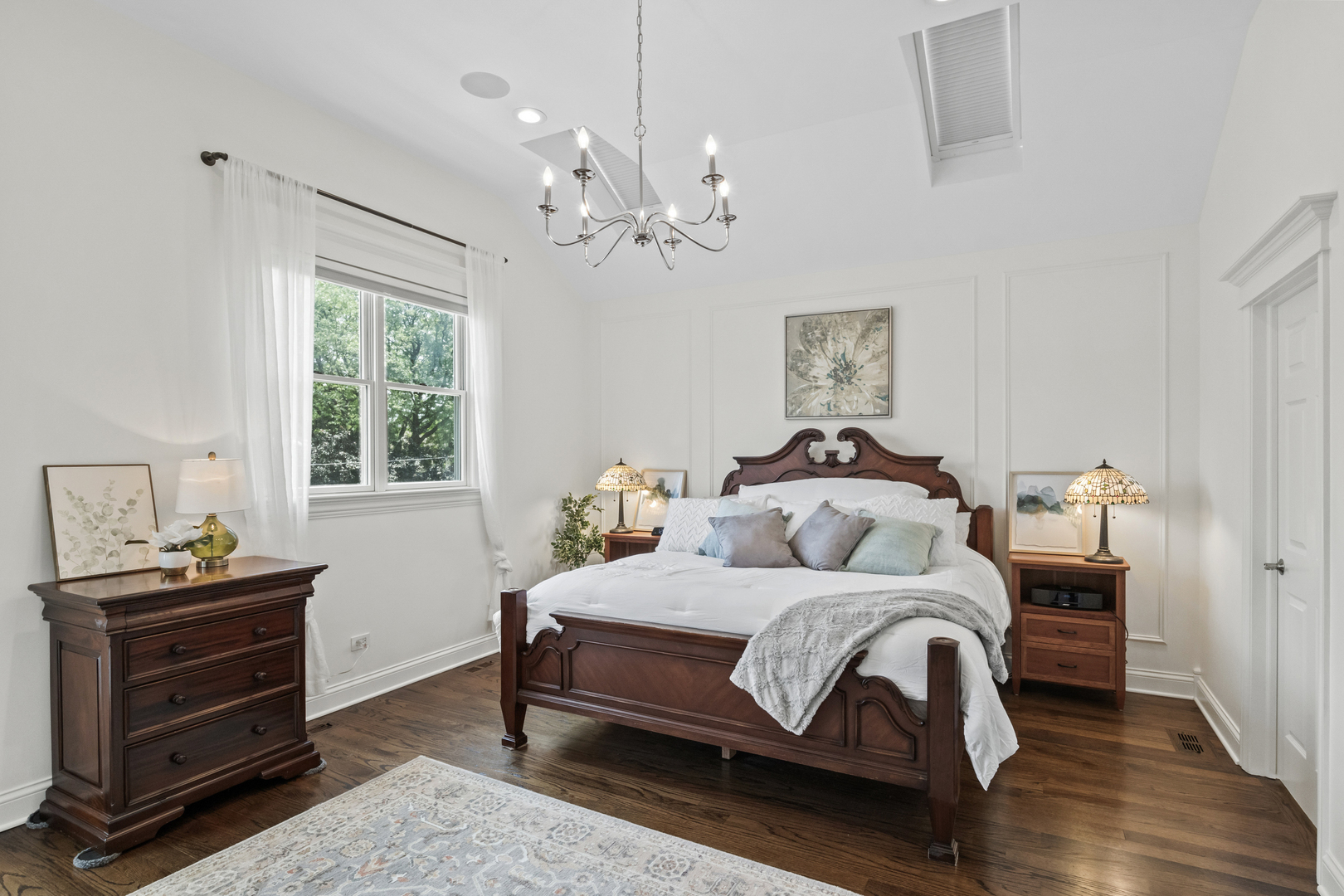 3743 North Ridgeway Avenue Chicago, IL 60618 - Photo 25 of 65 a bedroom with a bed and a window