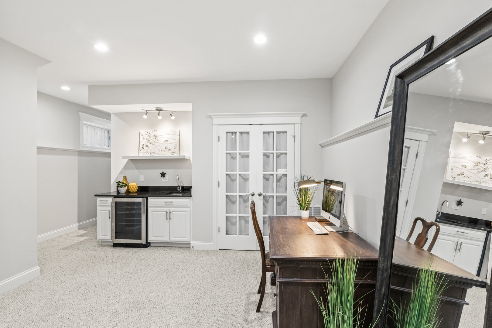 3743 North Ridgeway Avenue Chicago, IL 60618 - Photo 41 of 65 a view of a dining room with furniture and a window