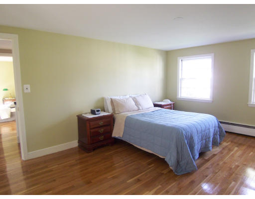38 Governors Road Milton, MA 02186 - Photo 9 of 15 a bedroom with a bed and wooden floor