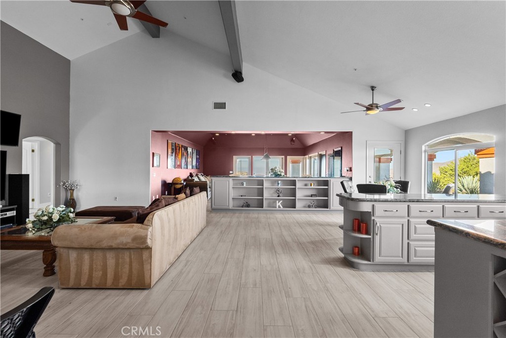 31800 Diamond View Lane Agua Dulce, CA 91390 - Photo 20 of 36 a large white room with a large window and furniture