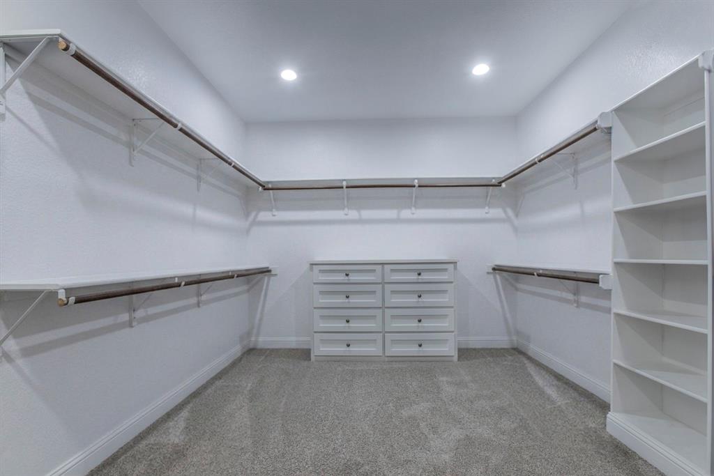 233 Fox Run Lane Robinson, TX 76706 - Photo 15 of 26 a view of an empty walk in closet