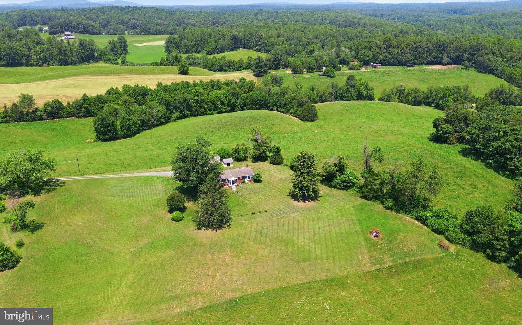 16139 Sheads Mountain Road Rixeyville, VA 22737 - Photo 12 of 33 Aerial View