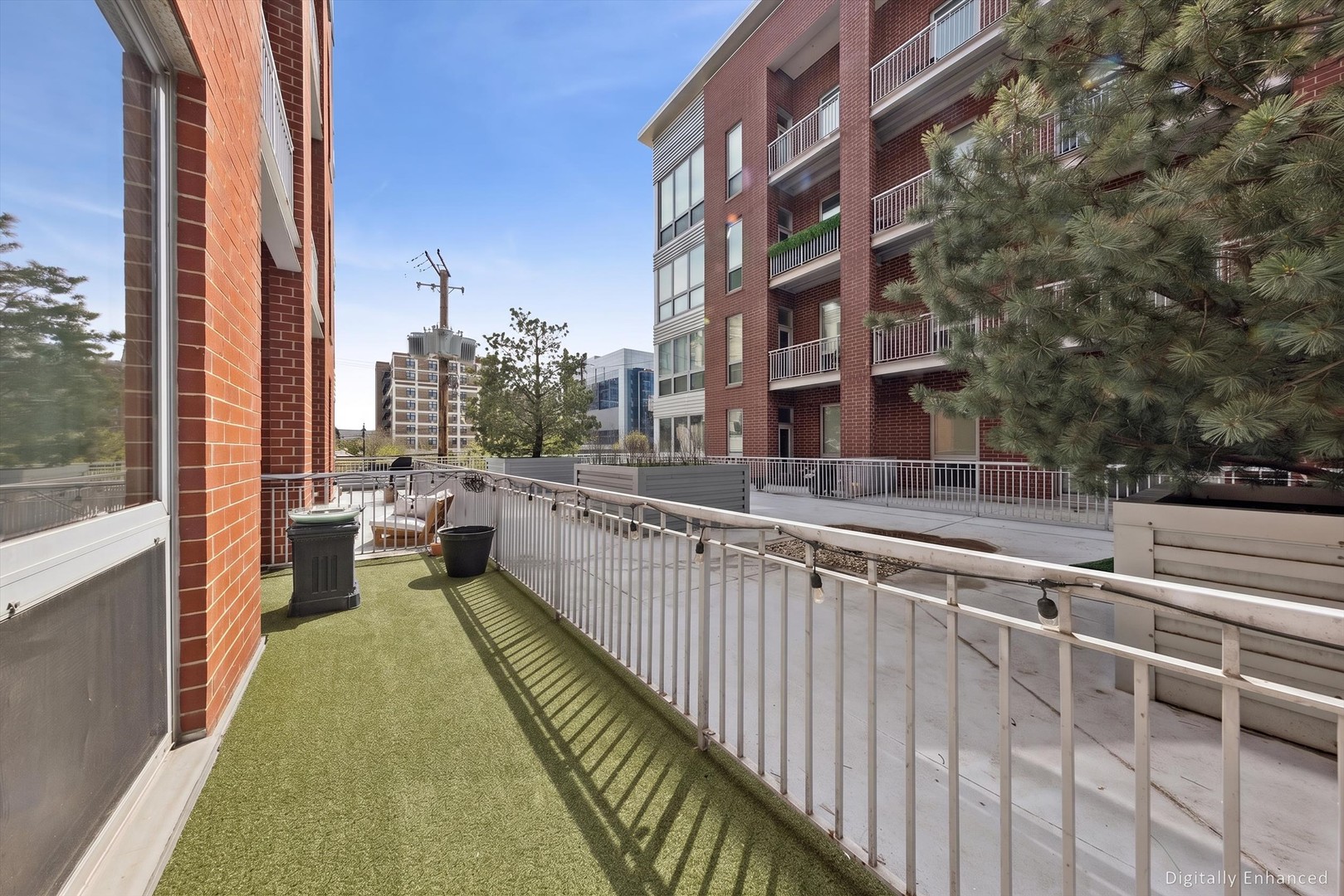2025 South Indiana Avenue, Unit 209 Chicago, IL 60616 - Photo 15 of 17 a view of balcony with a outdoor space