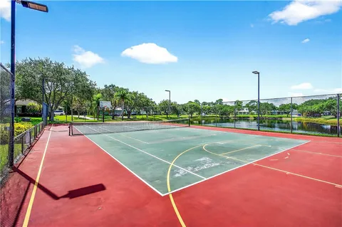 a view of a tennis court