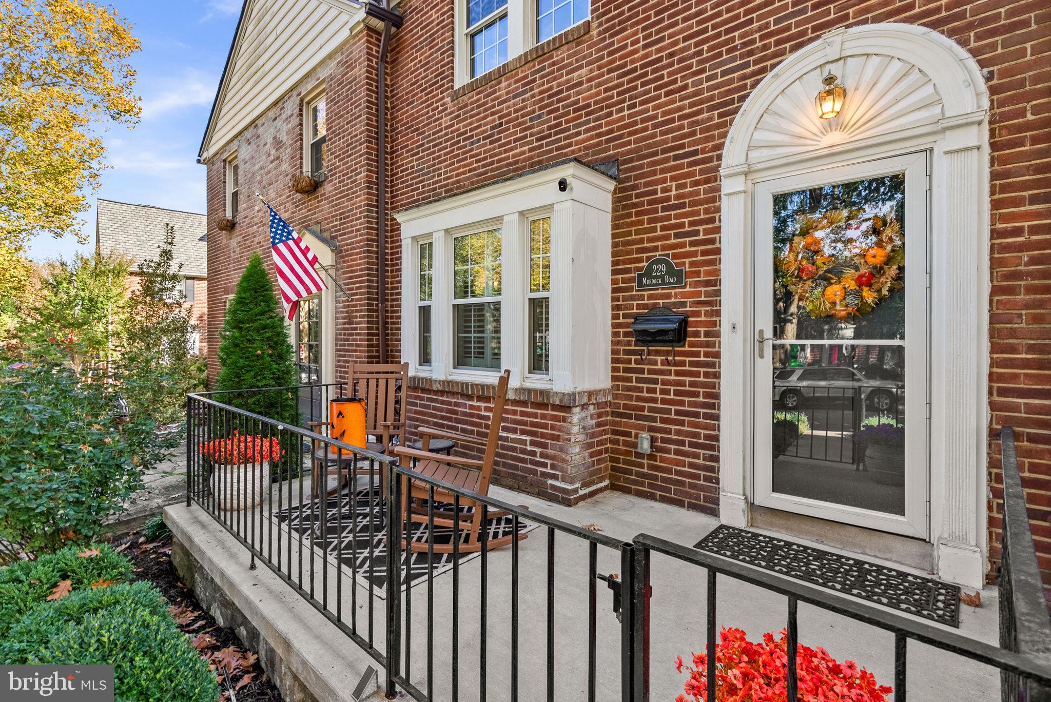 229 Murdock Road Baltimore, MD 21212 - Photo 2 of 39 Gorgeous gated front porch!