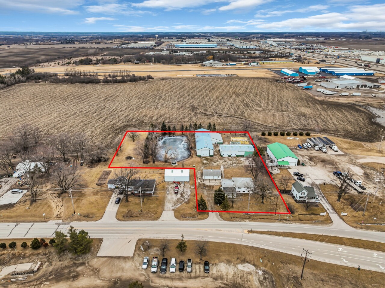 14108 58th Road Sturtevant, WI 53177 - Photo 11 of 52 View of property & Airport