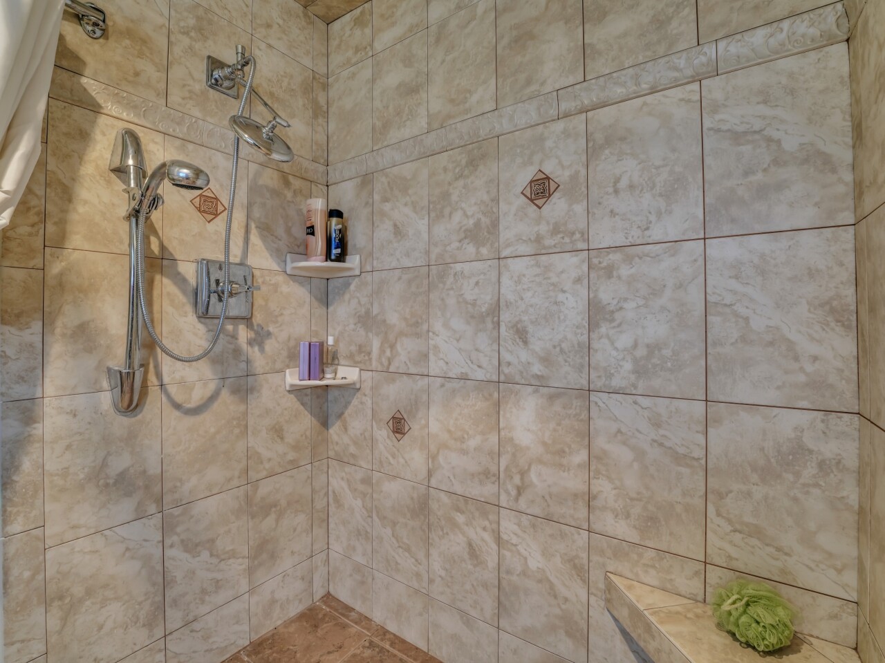 14108 58th Road Sturtevant, WI 53177 - Photo 26 of 52 Handicap shower in main bath
