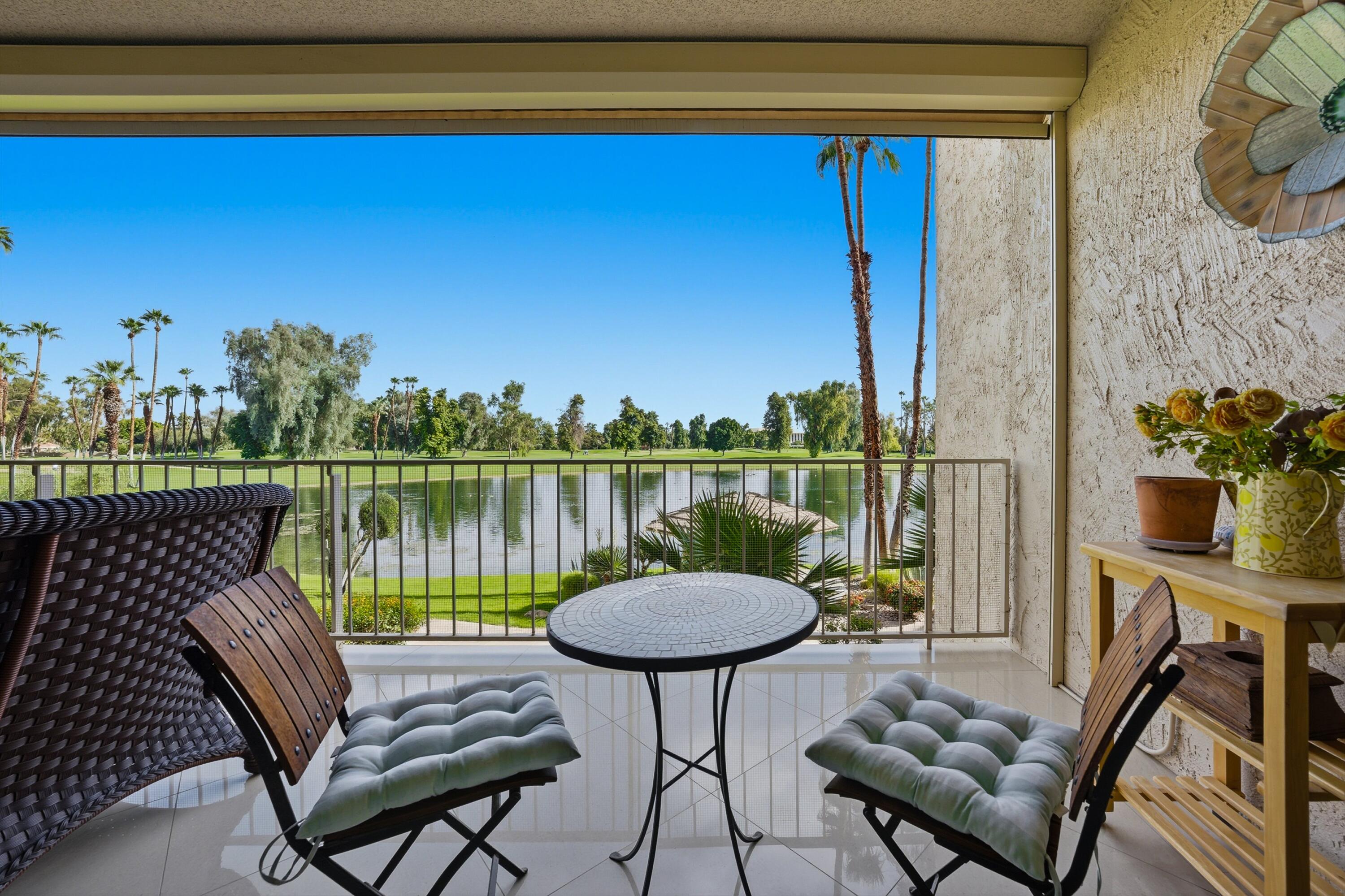 900 Island Drive, Unit 207 Rancho Mirage, CA 92270 - Photo 26 of 30 Balcony