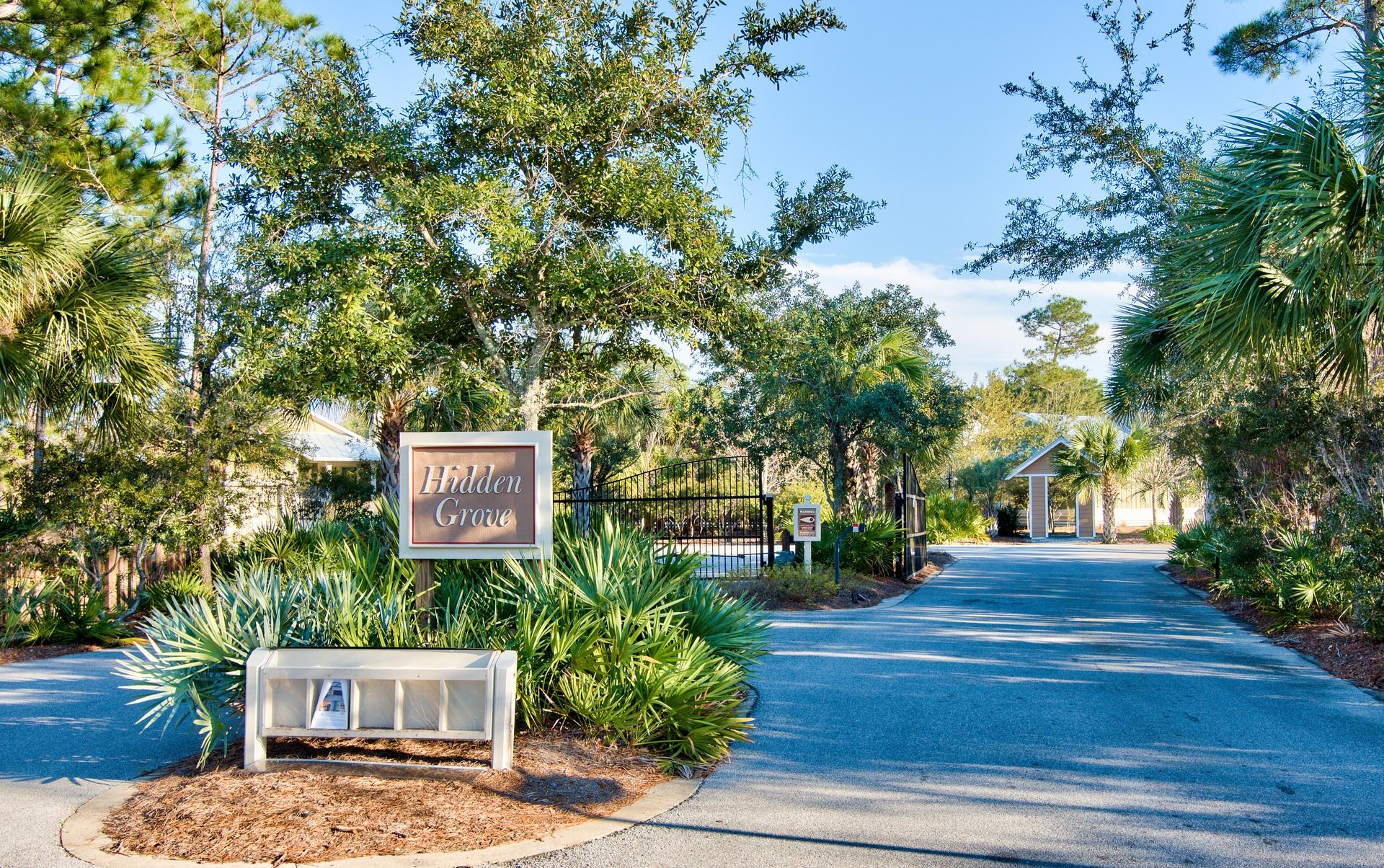 Hidden Grove Entrance