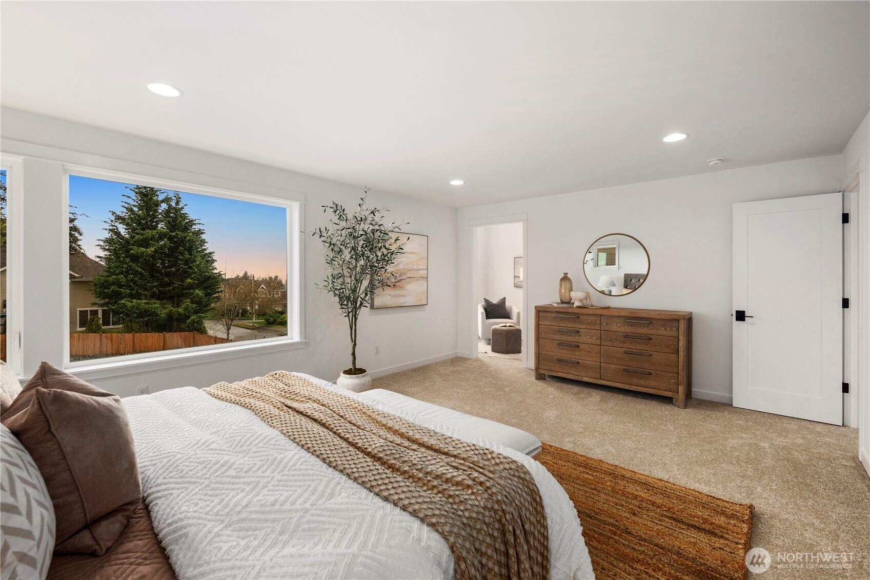 4219 220th Place Southeast Bothell, WA 98021 - Photo 20 of 31 a bedroom with a bed and a window