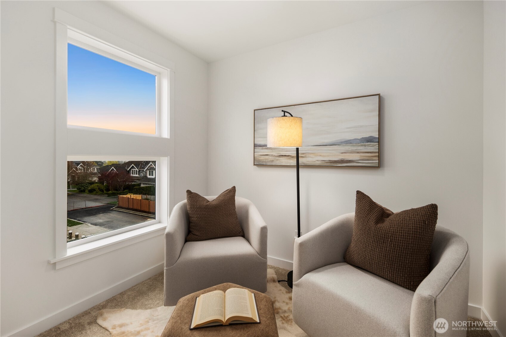 4219 220th Place Southeast Bothell, WA 98021 - Photo 21 of 31 a living room with furniture and a flat screen tv