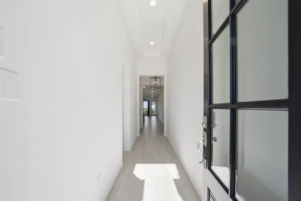 a view of swimming pool with outdoor seating and lake view