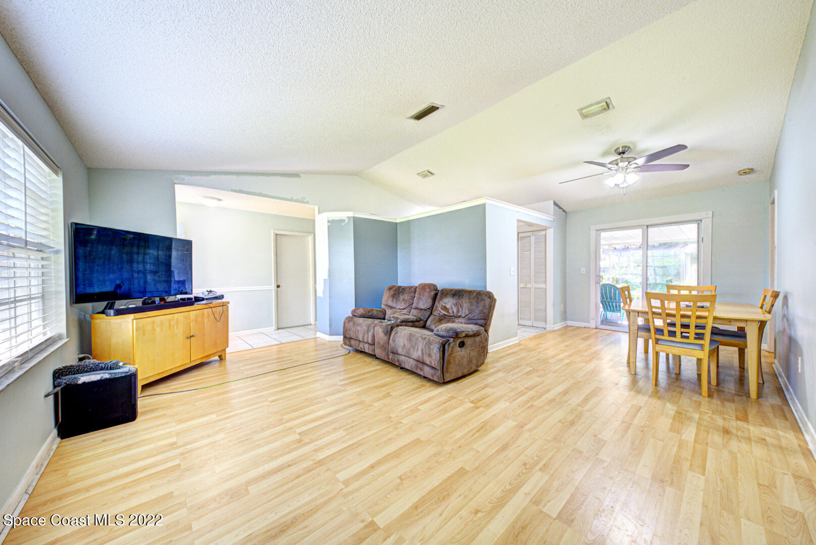 6457 Hunt Road Cocoa, FL 32927 - Photo 8 of 36 living room & dining room