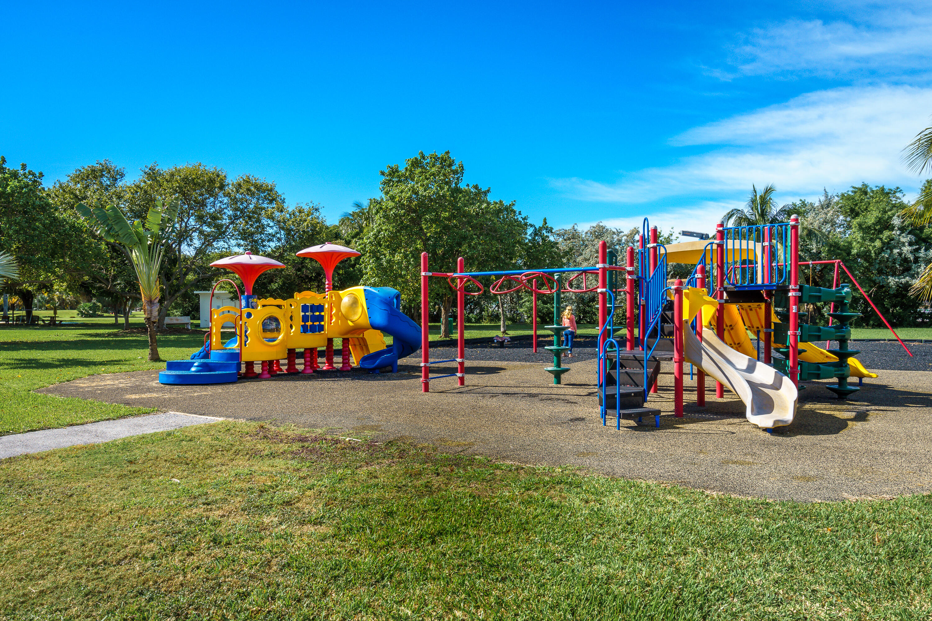 260 Sadowski Causeway Key Colony Beach, FL 33051 - Photo 47 of 50 a view of a park with swings and slides