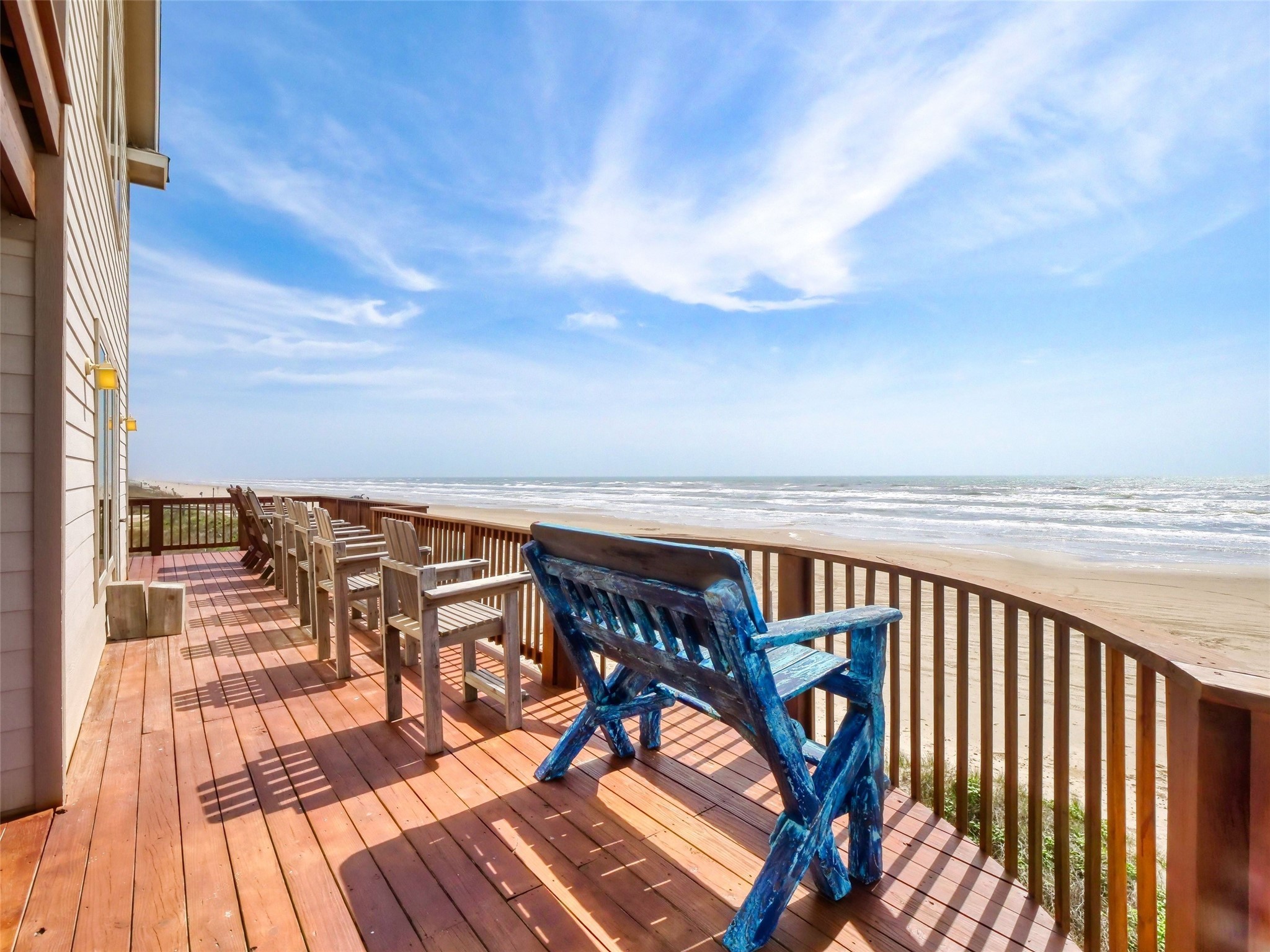 107 Yucca Avenue Surfside Beach, TX 77541 - Photo 15 of 49 Gulf Side Balcony