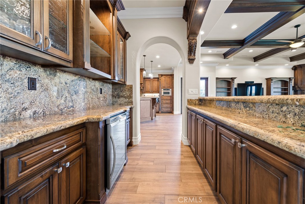 670 Pinnacle Ridge Road Riverside, CA 92506 - Photo 25 of 75 a kitchen with stainless steel appliances granite countertop lots of counter top space