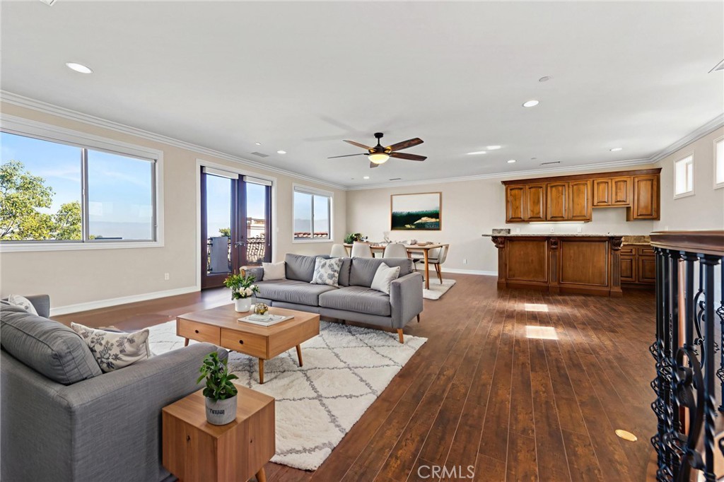 670 Pinnacle Ridge Road Riverside, CA 92506 - Photo 9 of 75 a living room with furniture and a wooden floor