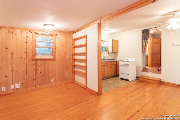a view of a kitchen with a sink