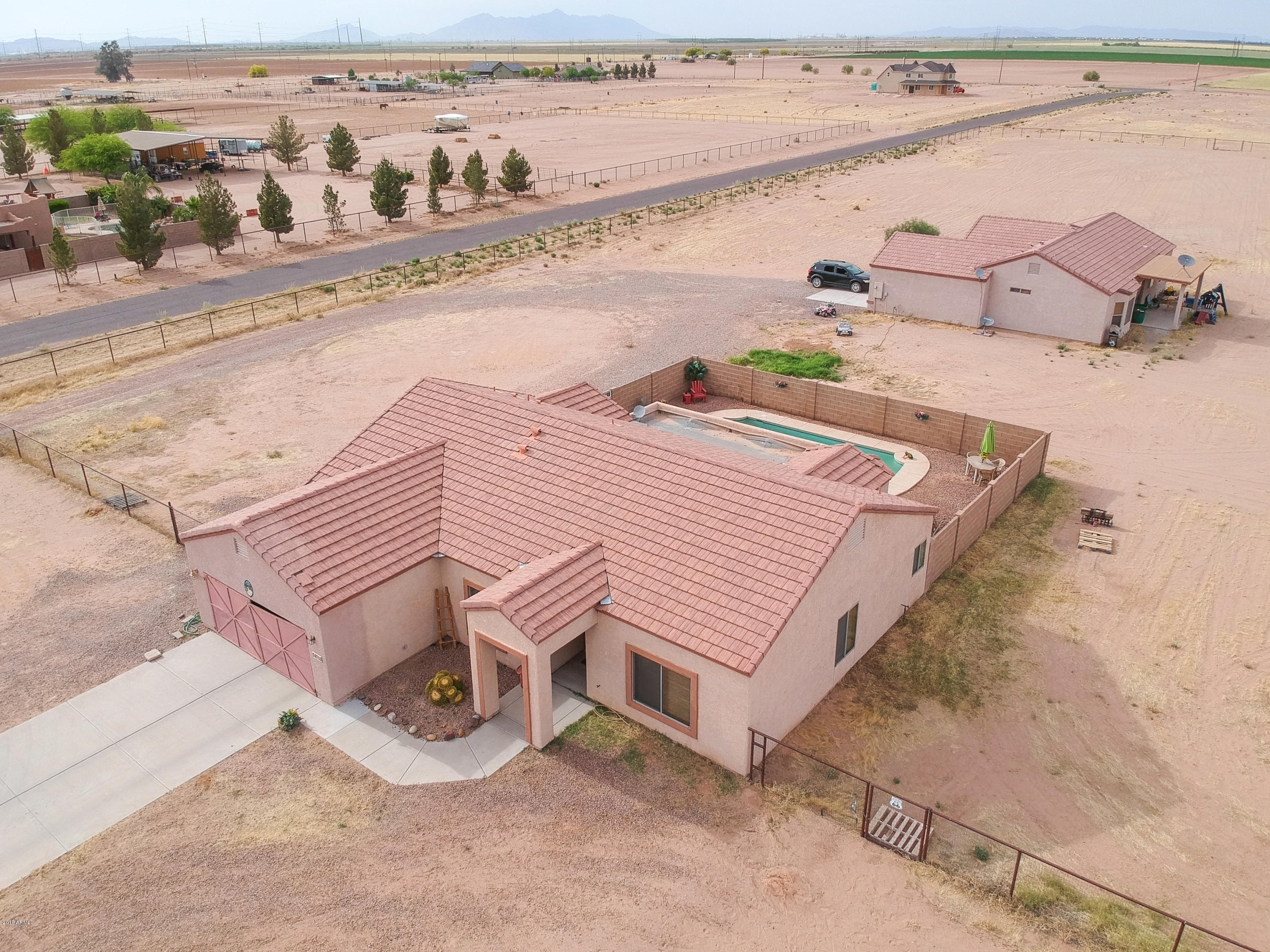 34710 West Eclipse Road Stanfield, AZ 85172 - Photo 38 of 46 Aerial View