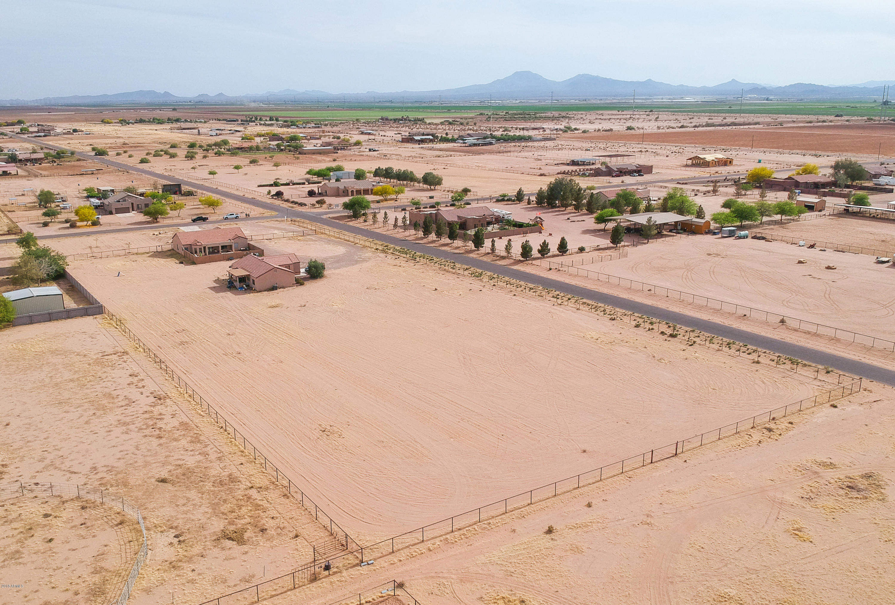 34710 West Eclipse Road Stanfield, AZ 85172 - Photo 5 of 46 Aerial View Looking SW