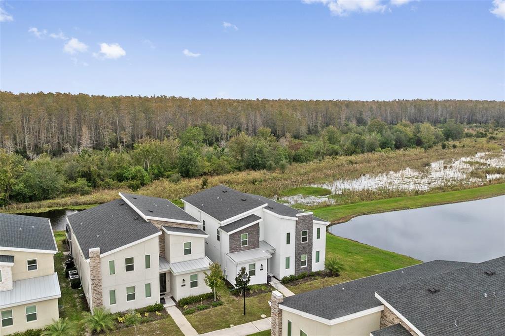 3000 Penelope Loop Kissimmee, FL 34746 - Photo 49 of 53 an aerial view of residential houses with outdoor space and trees