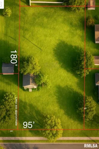 a view of an ocean from a yard