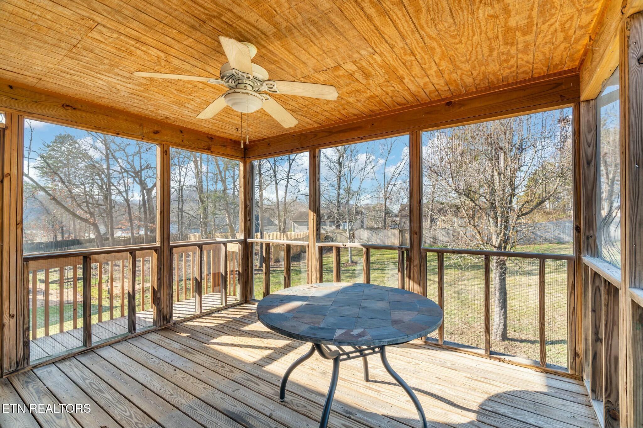 7809 Signal Station Road Knoxville, TN 37920 - Photo 19 of 39 Covered/Screened Deck