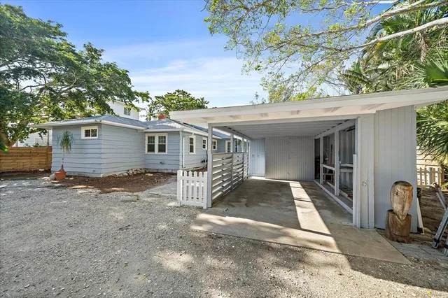 a view of a house with a patio