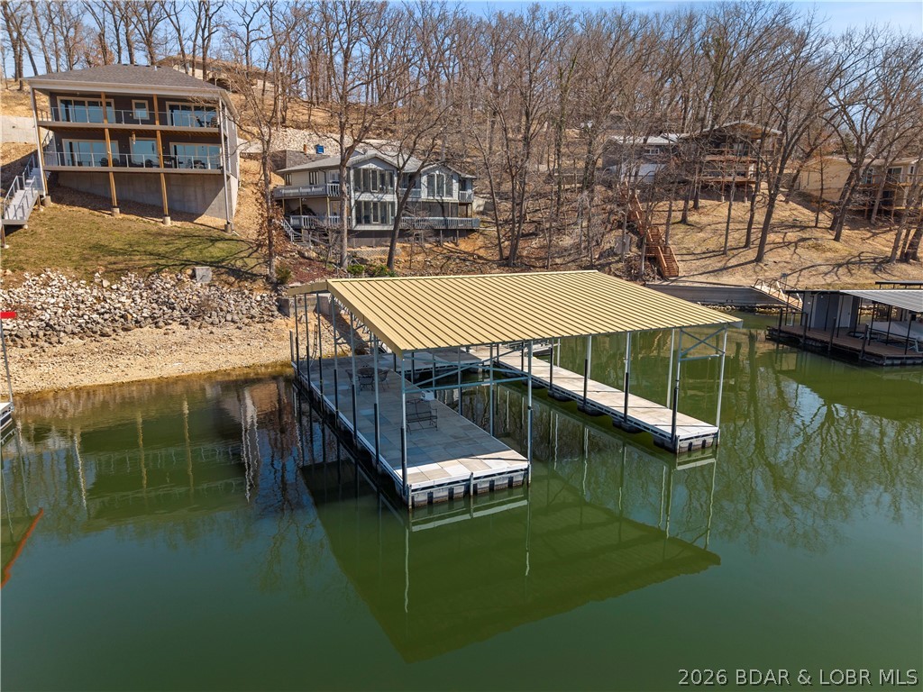 498 Wilmore Road Lake Ozark, MO 65049 - Photo 2 of 57 Concrete Dock with covered swim platform 16x40 boa