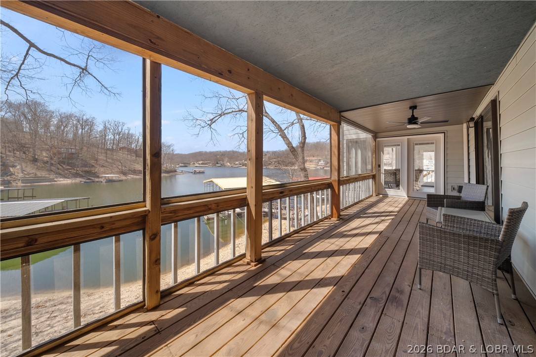 498 Wilmore Road Lake Ozark, MO 65049 - Photo 25 of 57 Large deck on lower level has plenty of room for g