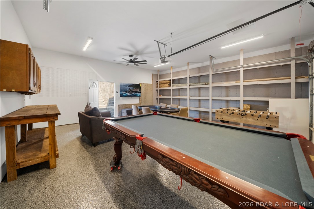 498 Wilmore Road Lake Ozark, MO 65049 - Photo 51 of 57 Game room complete with pool table & foosball