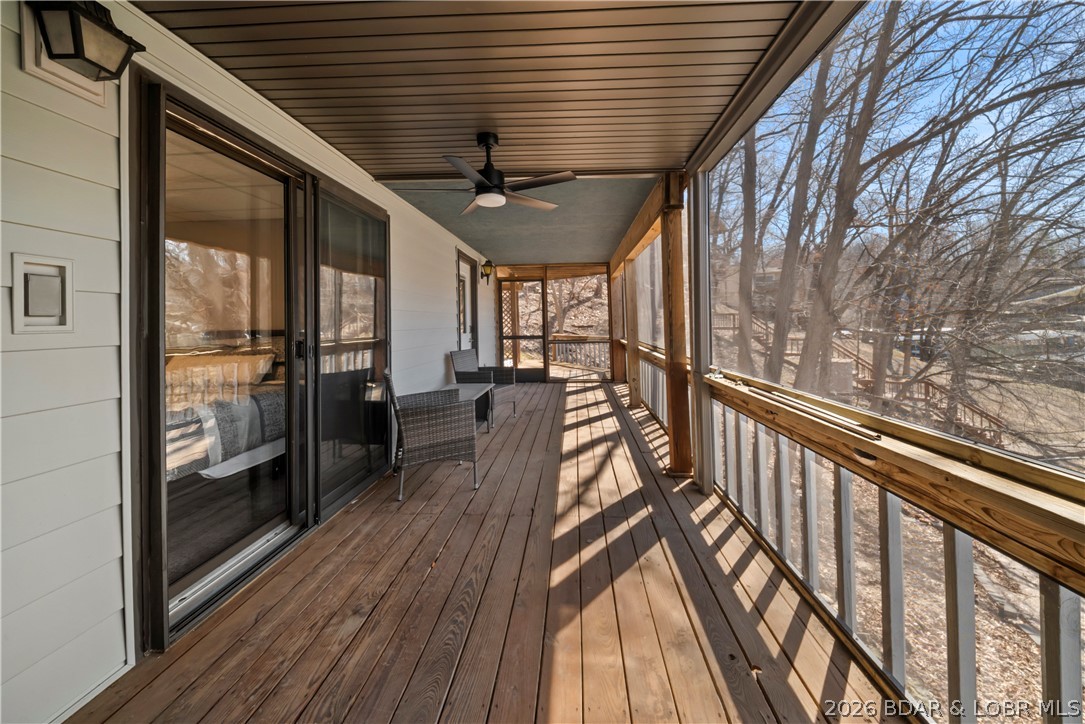 498 Wilmore Road Lake Ozark, MO 65049 - Photo 55 of 57 Lower deck off Guest Room