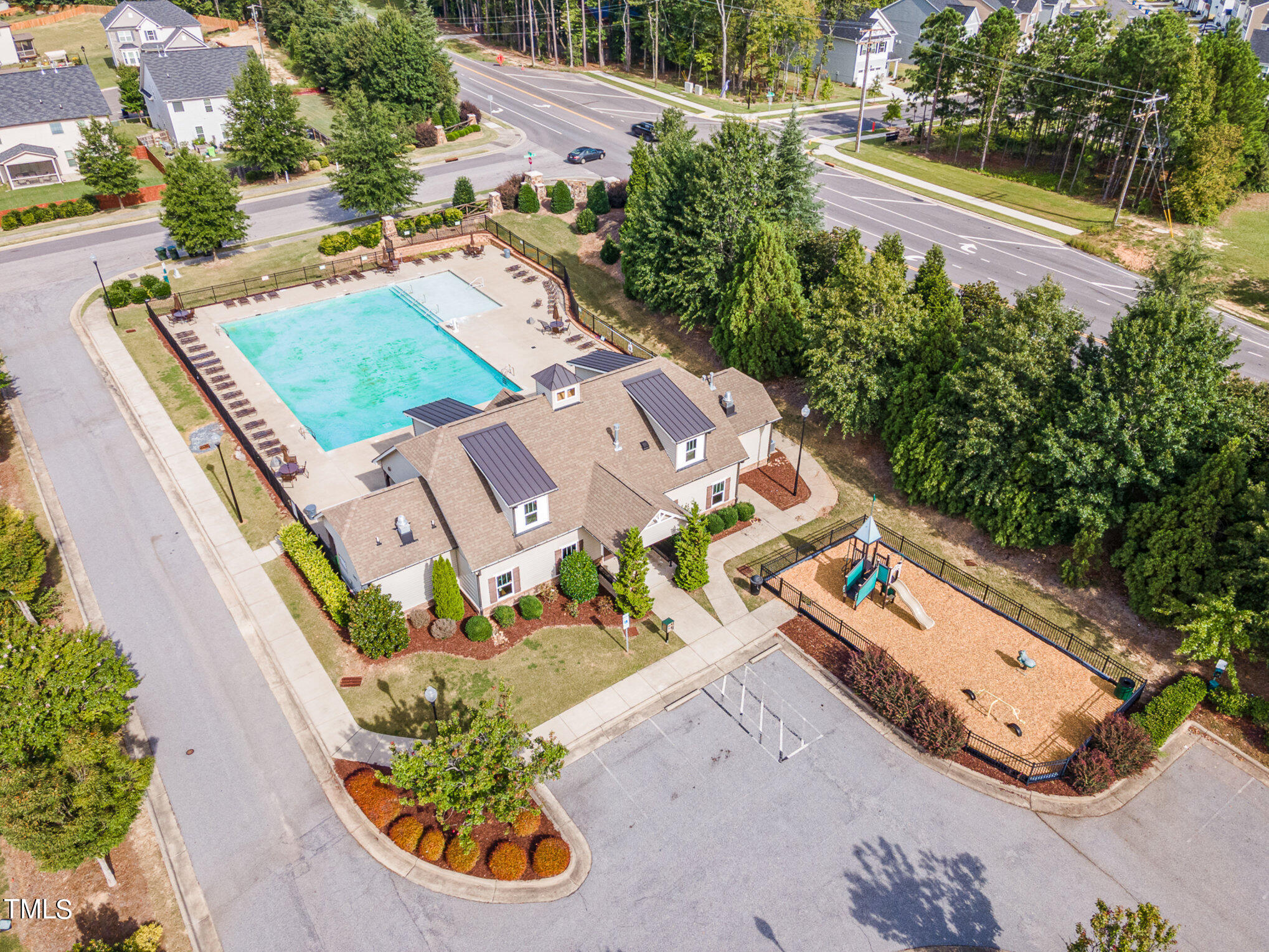 7537 Channery Way Raleigh, NC 27616 - Photo 25 of 29 Clubhouse and Pool