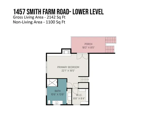 $359,900 | 1457 Smith Farm Road, Stony Point, NC 28678