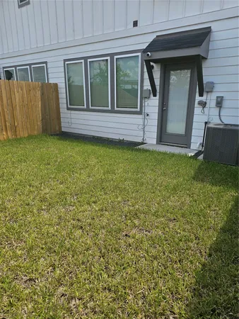 a view of front door of house