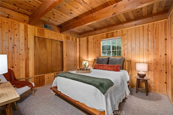 a room with furniture and a window