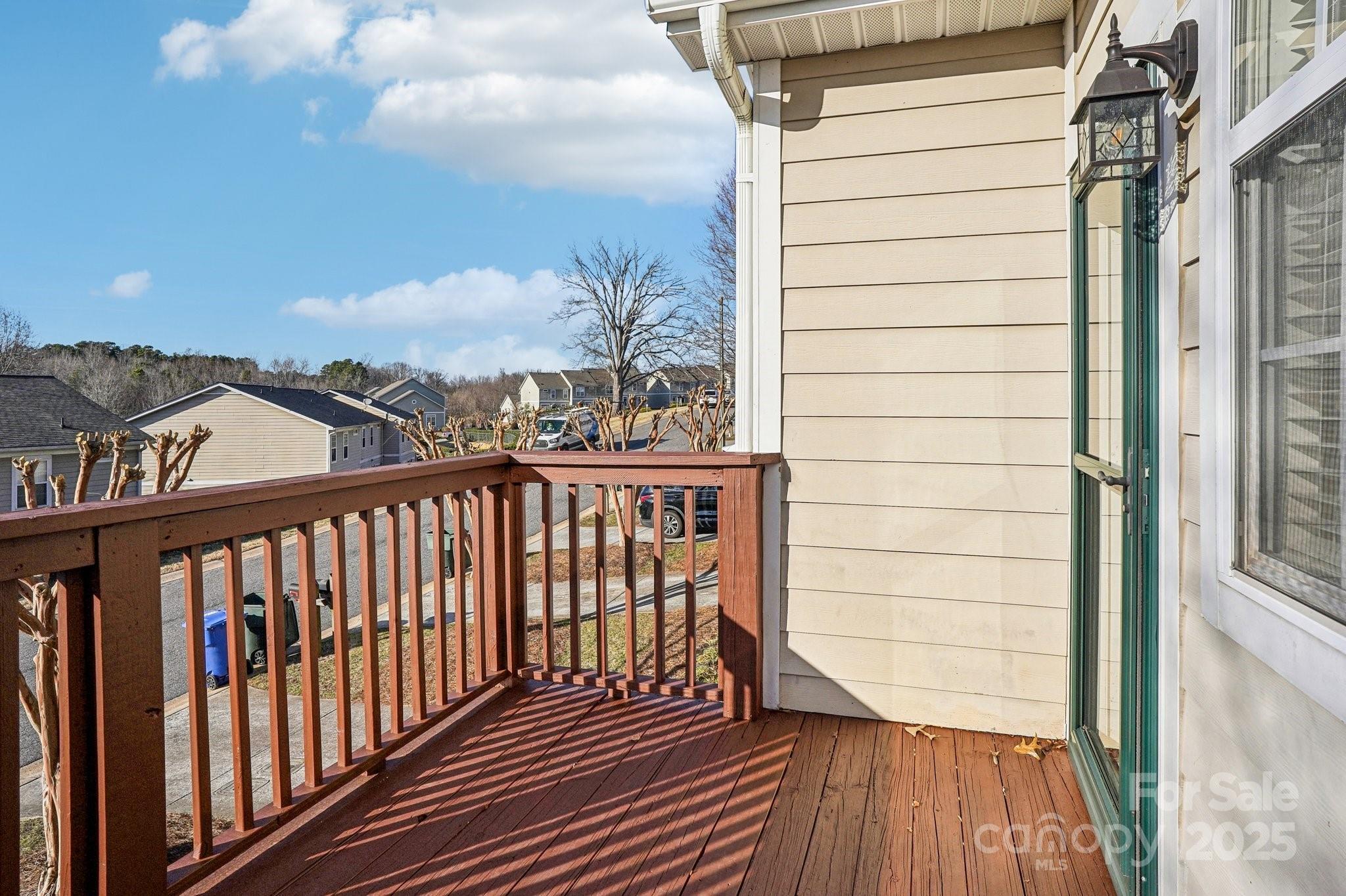 127 High Ridge Road Mooresville, NC 28117 - Photo 30 of 34 a view of a balcony with wooden floor