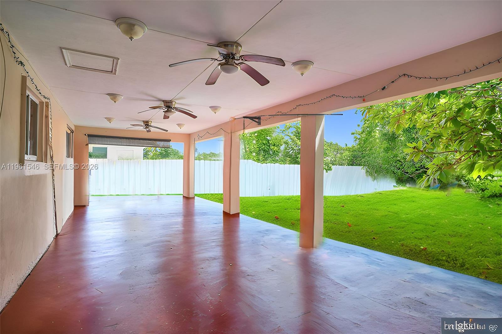 2821 Southwest 65th Avenue Miami, FL 33155 - Photo 12 of 14 a view of an entryway with a garden