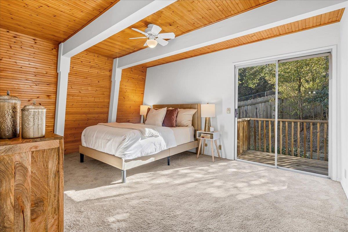 3560 Viola Drive Aromas, CA 95004 - Photo 24 of 42 a bedroom with a bed and a window