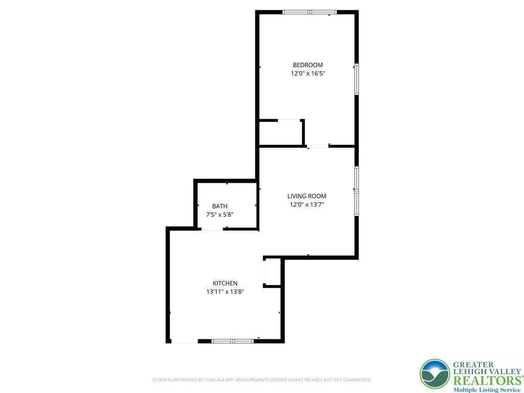 1401 Broadway, Unit 2 Bethlehem, PA 18015 - Photo 7 of 7 a picture of a floor plan