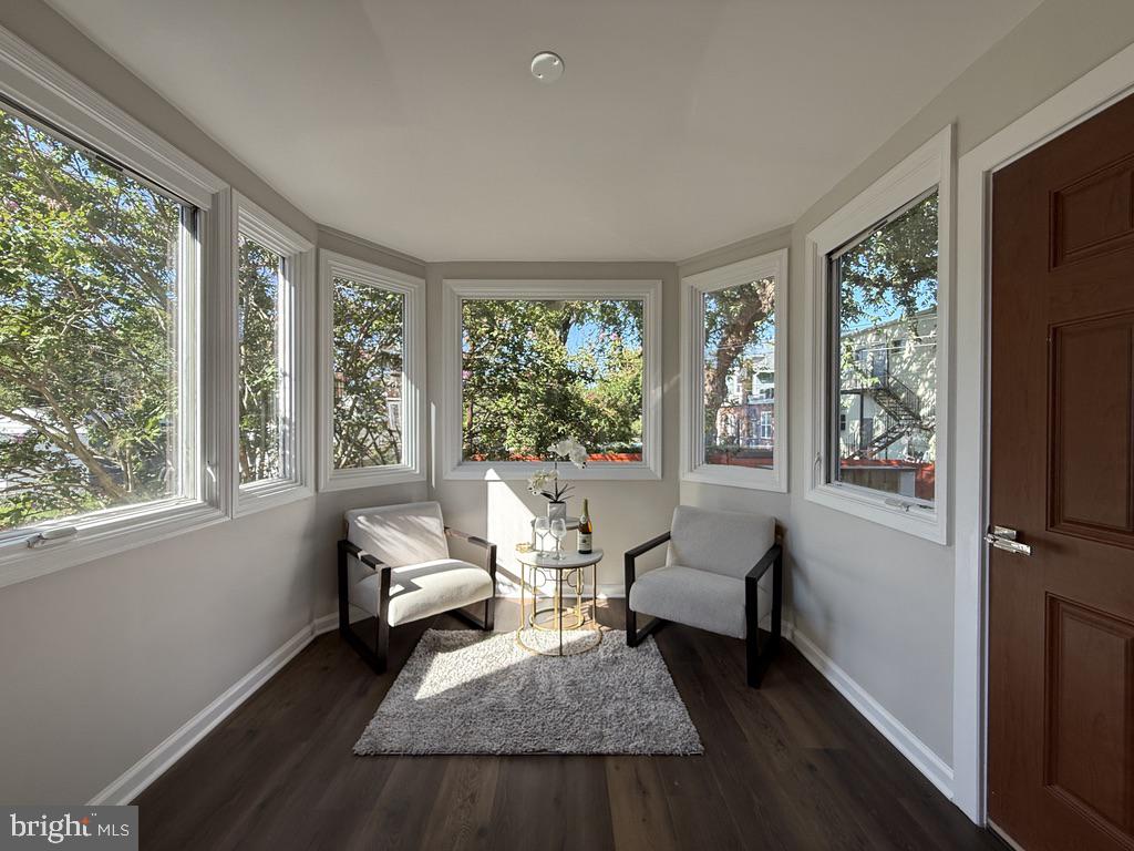 309 Rittenhouse Street Northwest Washington, DC 20011 - Photo 15 of 46 Sun room and back door