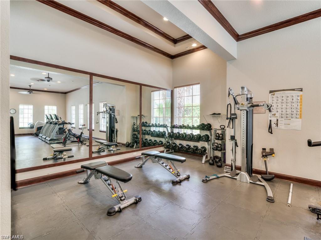 8531 Violeta Street, Unit 203 Estero, FL 34135 - Photo 34 of 35 a view of a room with gym equipment