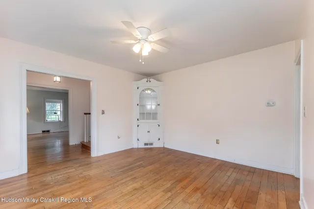 wooden floor in an empty room