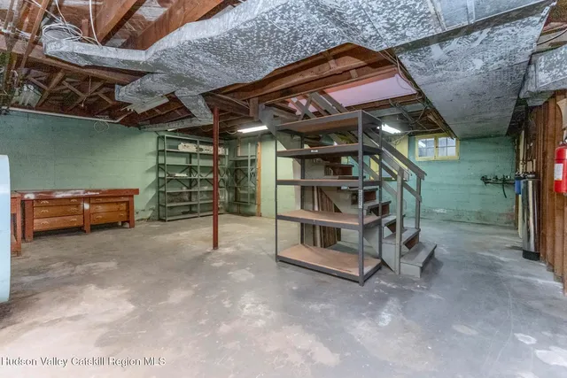 a view of a car garage